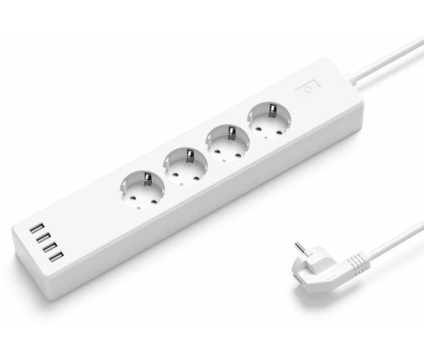 Meross Inteligentna listwa zasilająca 4xUSB MSS425FHK(EU) (WiFi) - 733674 - zdjęcie 2